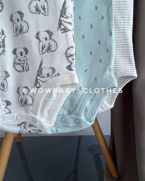 Набір боді organic cotton з коалами  ✅24м (81 - 86 см). 000417 фото