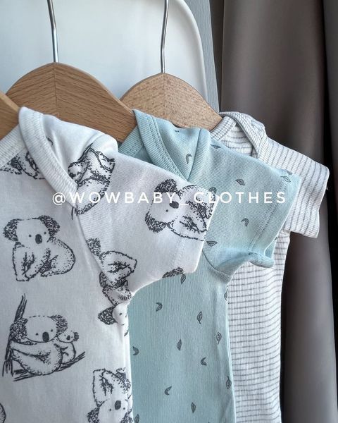Набір боді organic cotton з коалами  ✅24м (81 - 86 см). 000417 фото