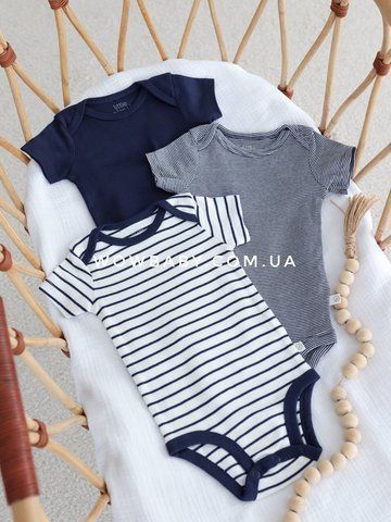 Набір боді organic cotton для хлопчиків від картерс ✅3м (55 - 61 см), ✅6м (61 - 69 см), ✅24м (81 - 86 см). 00042 фото